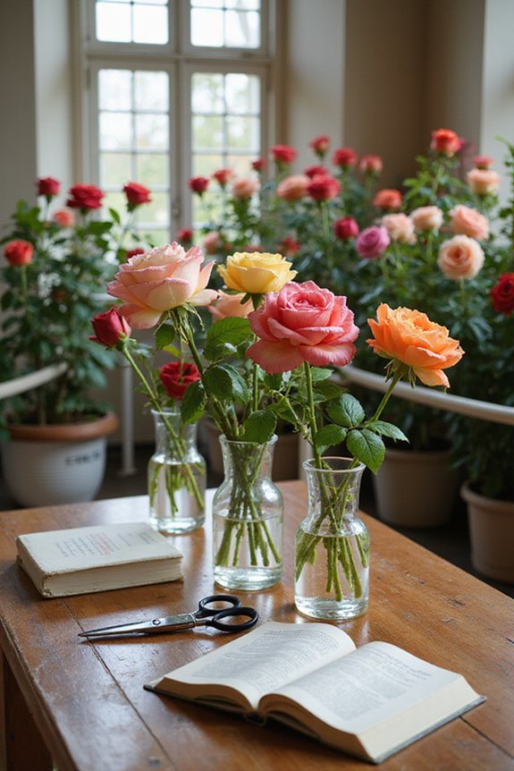 attend rose shows allowed