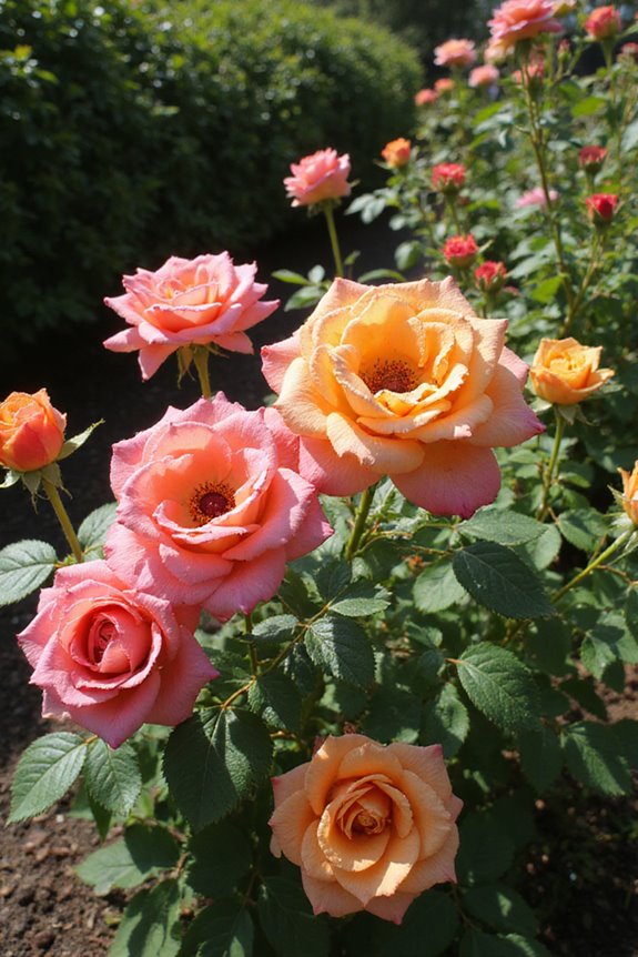 balanced nutrition for roses
