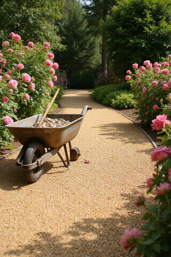 choosing and spreading gravel
