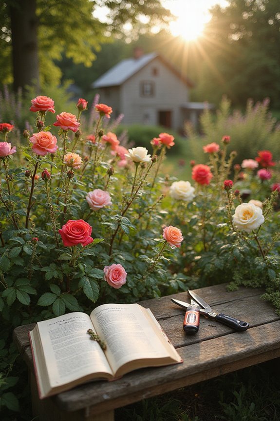deer resistant rose varieties thrive