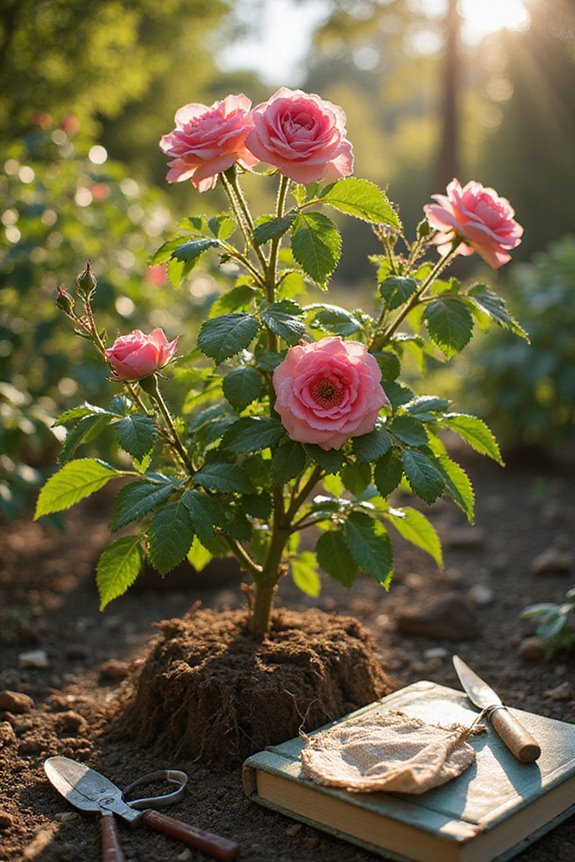 dividing shrub roses techniques