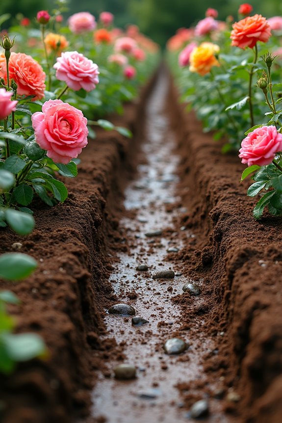 drainage improvement for roses