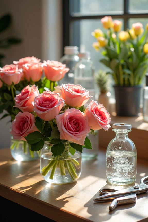 effective hydration techniques roses