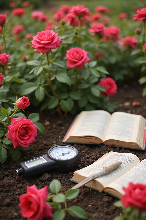 heavy duty soil meters for roses