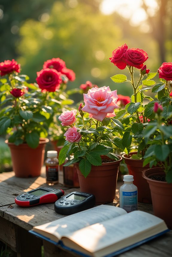 ideal ec for roses