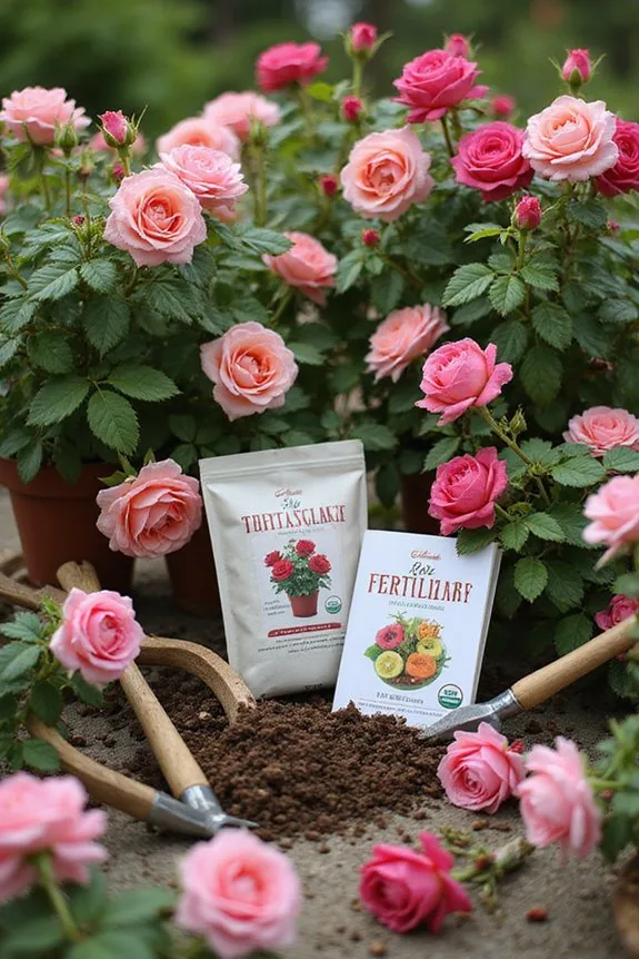 natural fertilizers for roses