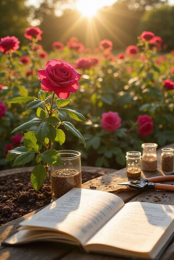 optimal nutrient balance roses