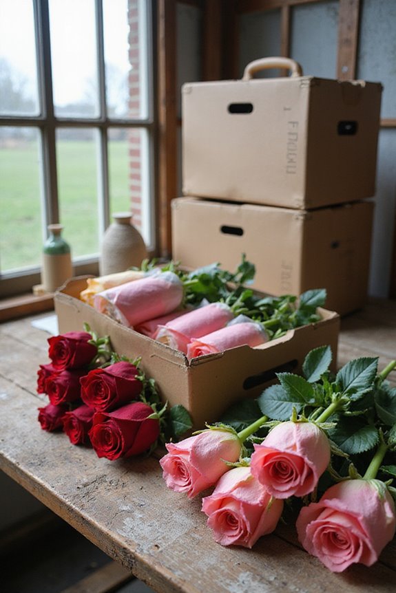 optimal rose packaging techniques