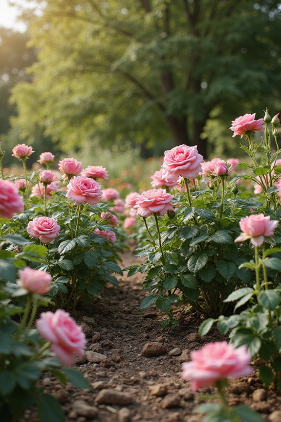 optimal stakes for roses