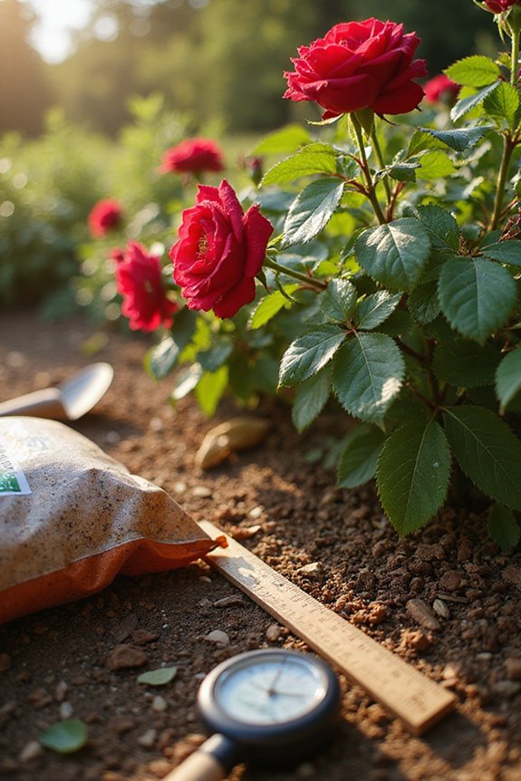optimal thickness for roses