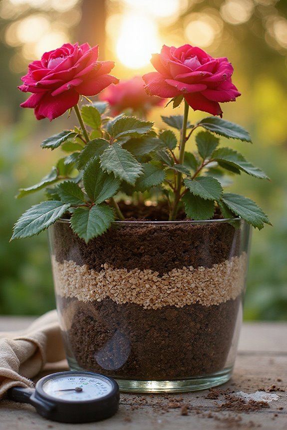 optimized potting mix composition