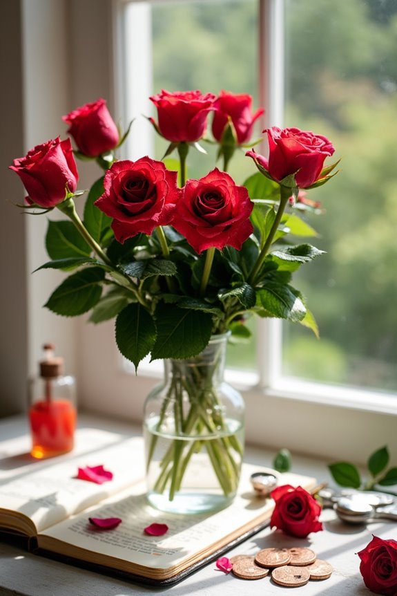 preserve roses with care