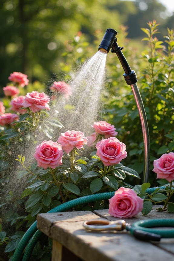 proper rose watering techniques