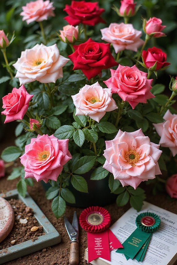 rose show competition benefits