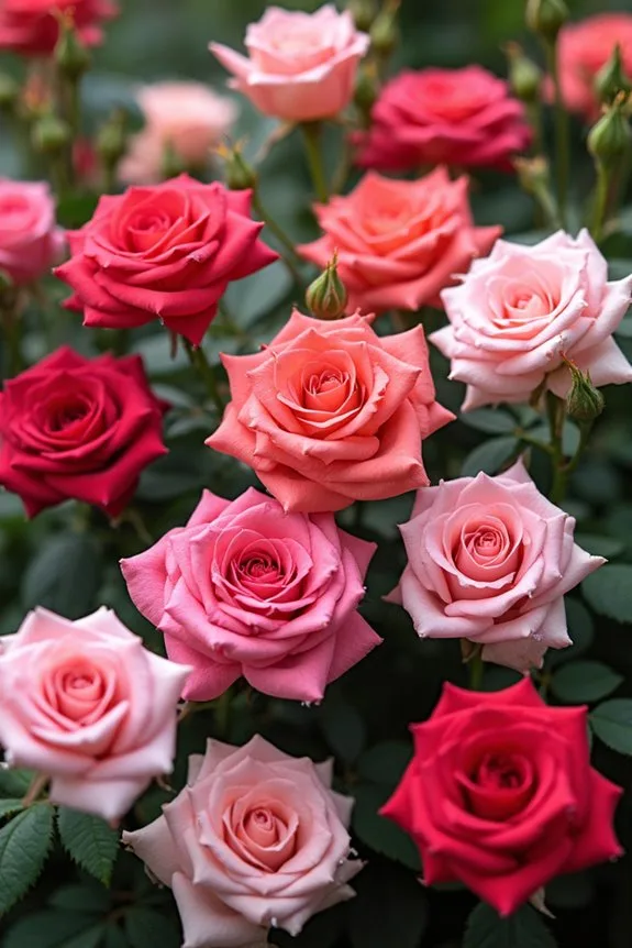 roses thrive with tested soil