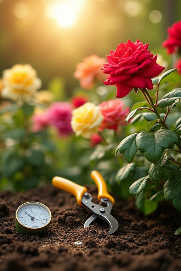 slow release fertilizers benefit roses