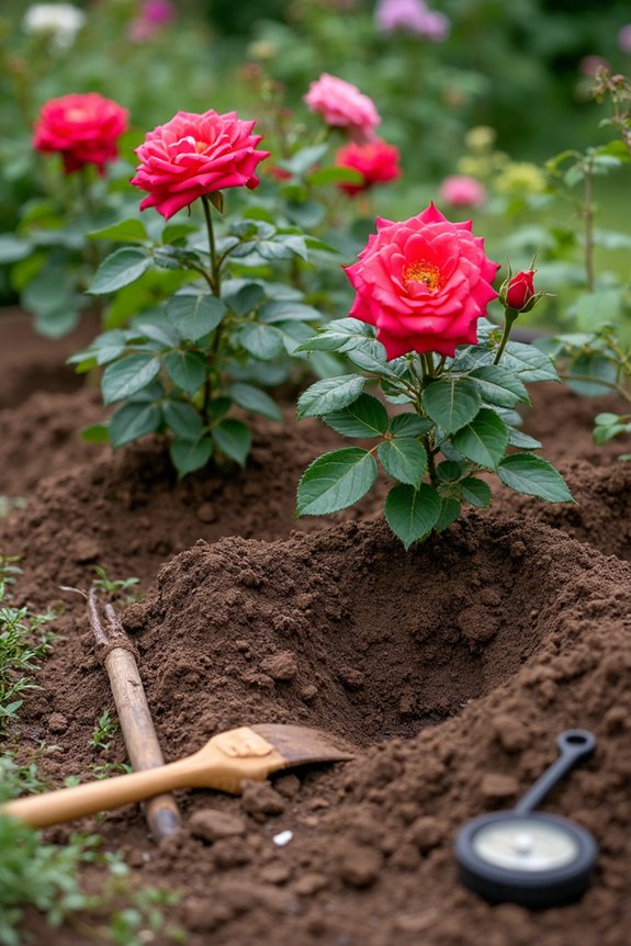 soil preparation for roses