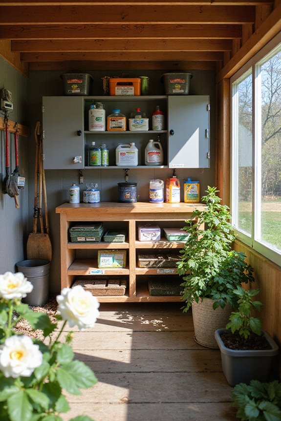 spill prevention in gardening
