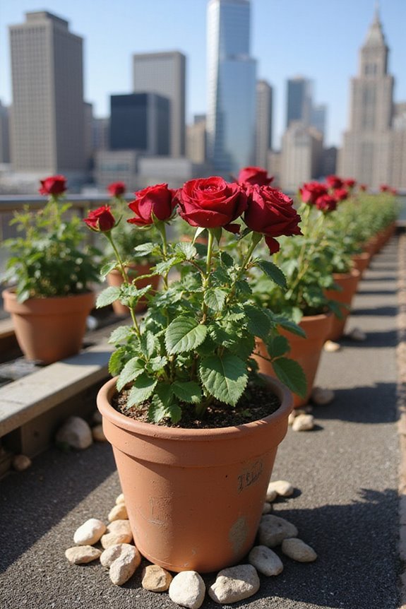 sturdy rooftop garden anchoring