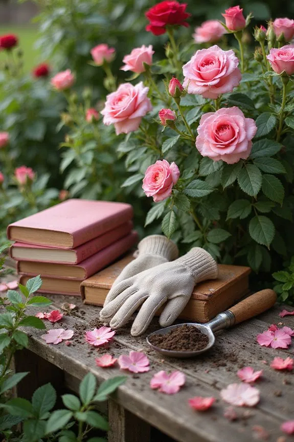 stylish protective gardening gloves