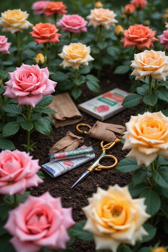 stylish protective gardening gloves