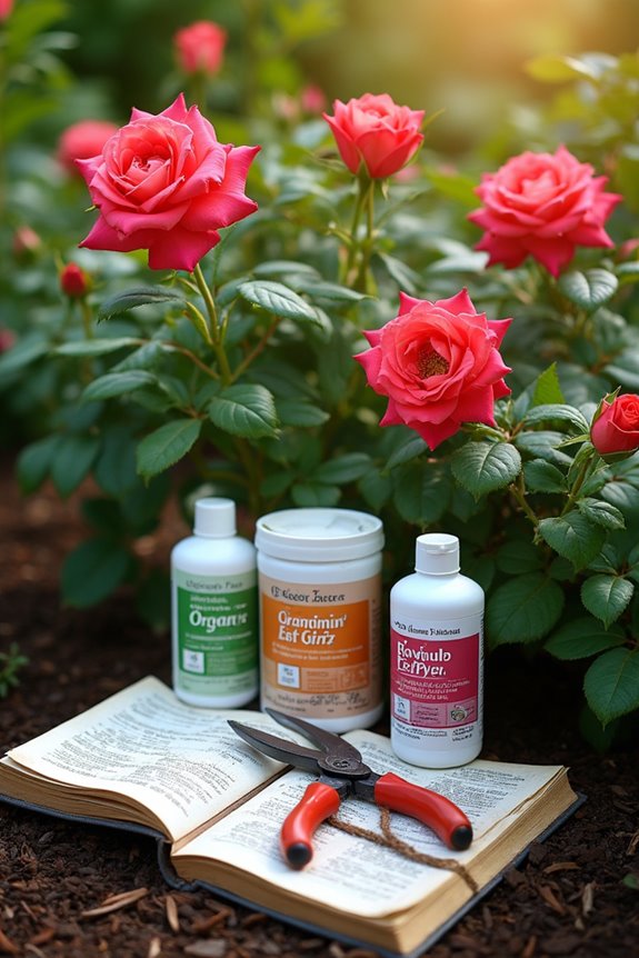 suggested fertilizers for roses