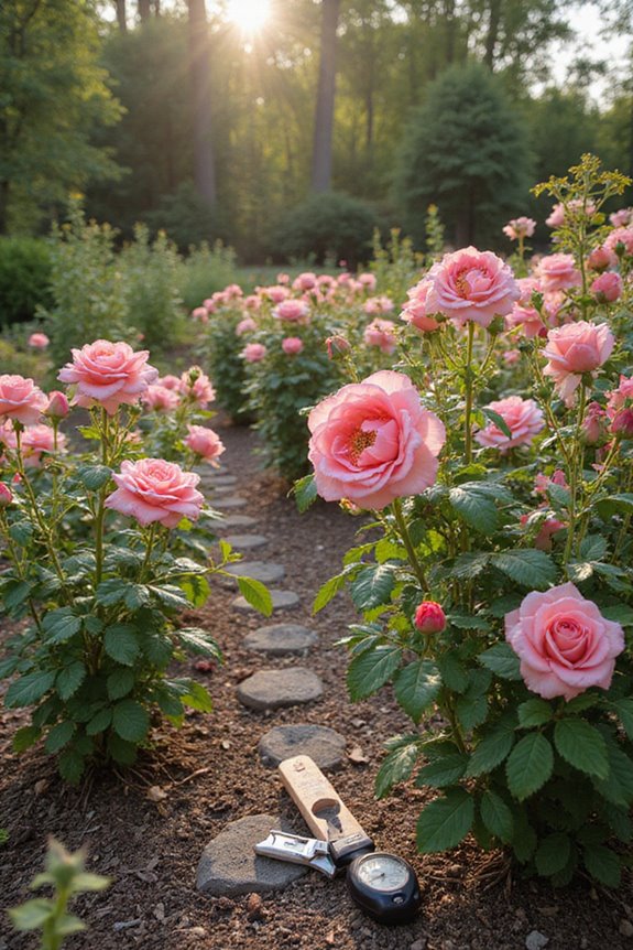 sustainable rose garden design
