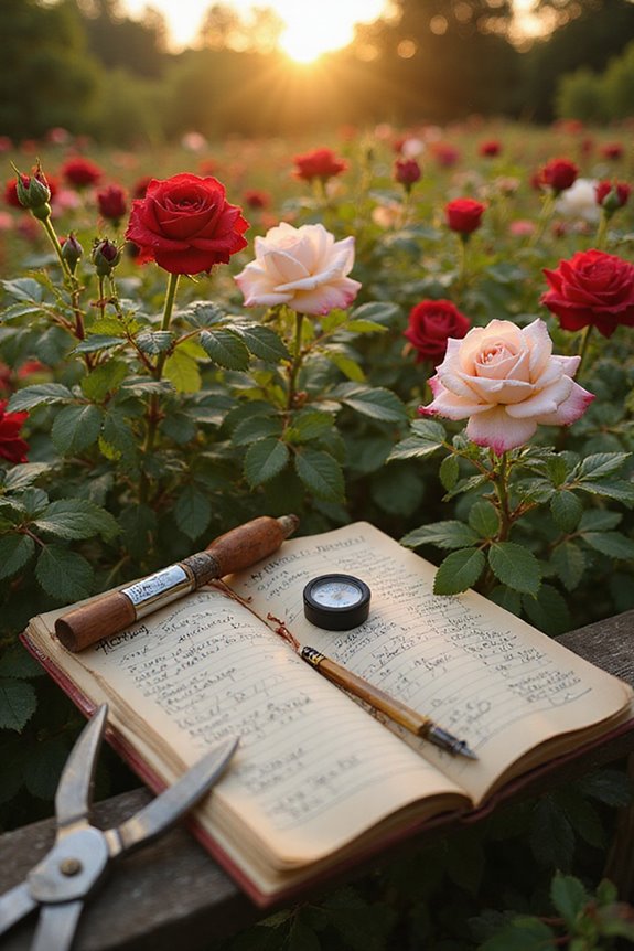 timing roses for events