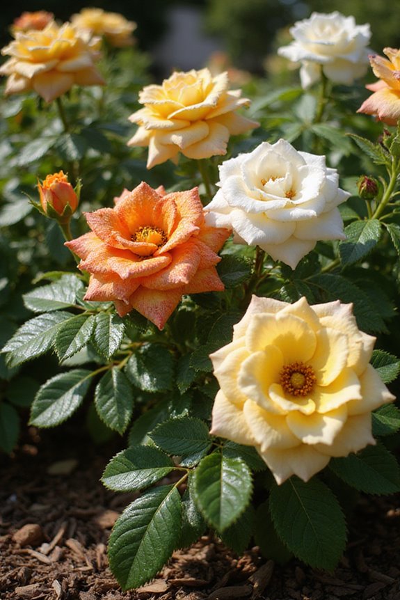 vibrant floribundas for humidity